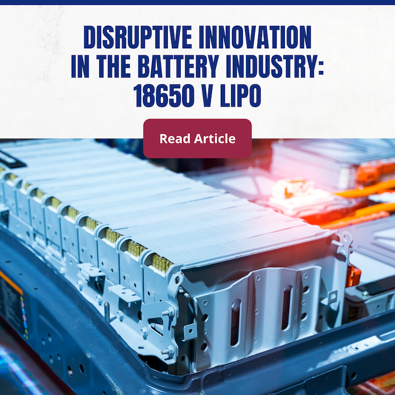 disruptive innovation in the battery industry